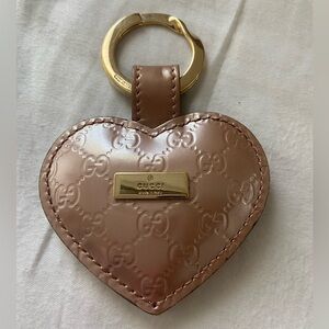 BNWOT- ROSE GOLD GUCCI KEYCHAIN